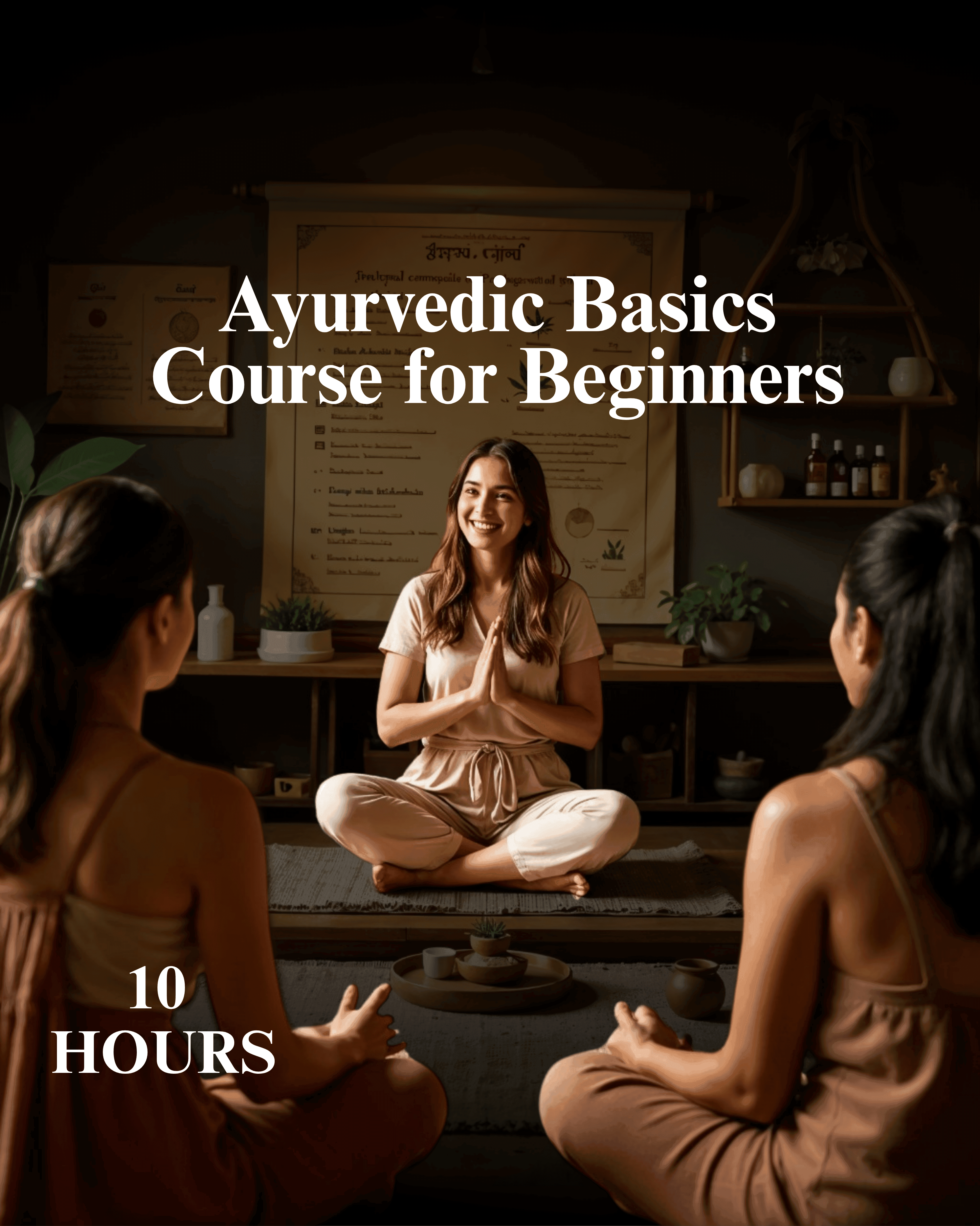 10 Hrs Ayurvedic  Basics Course For Beginners 